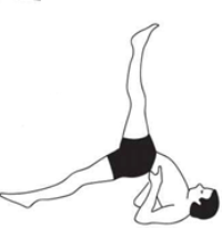 Eka Pada Setu Bandha Sarvangasana(One legged Bridge Pose) - Karuna Yoga